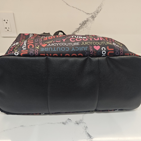 Juicy Couture WordPlay Overnighter Weekender Bag Multicolored NWOT - Picture 6 of 9